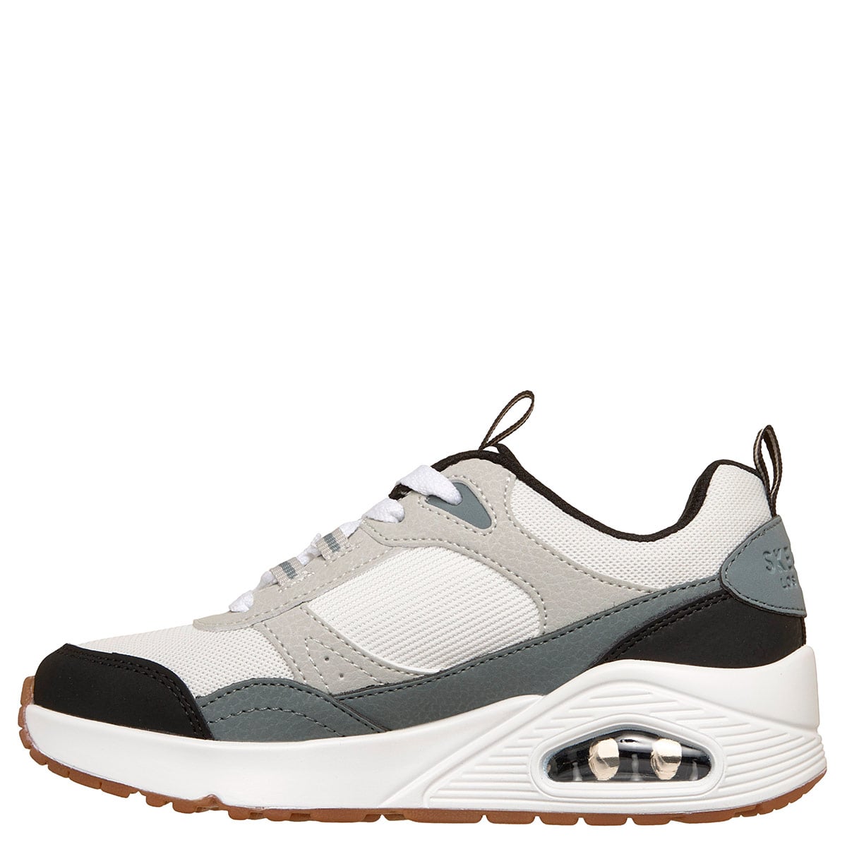 ZAPATILLAS NIÑO SKECHERS CASUALES BLANCO UNO - 4