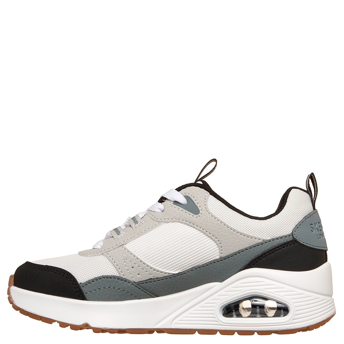 ZAPATILLAS NIÑO SKECHERS CASUALES BLANCO UNO - 4
