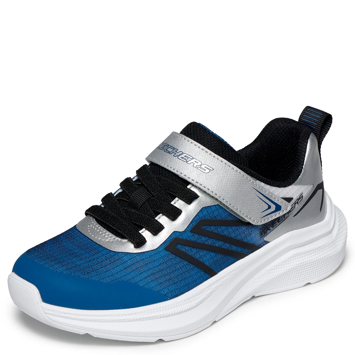 ZAPATILLAS NIÑO SKECHERS CASUALES AZUL MARINO MICROSPEC VELOCITY - 3