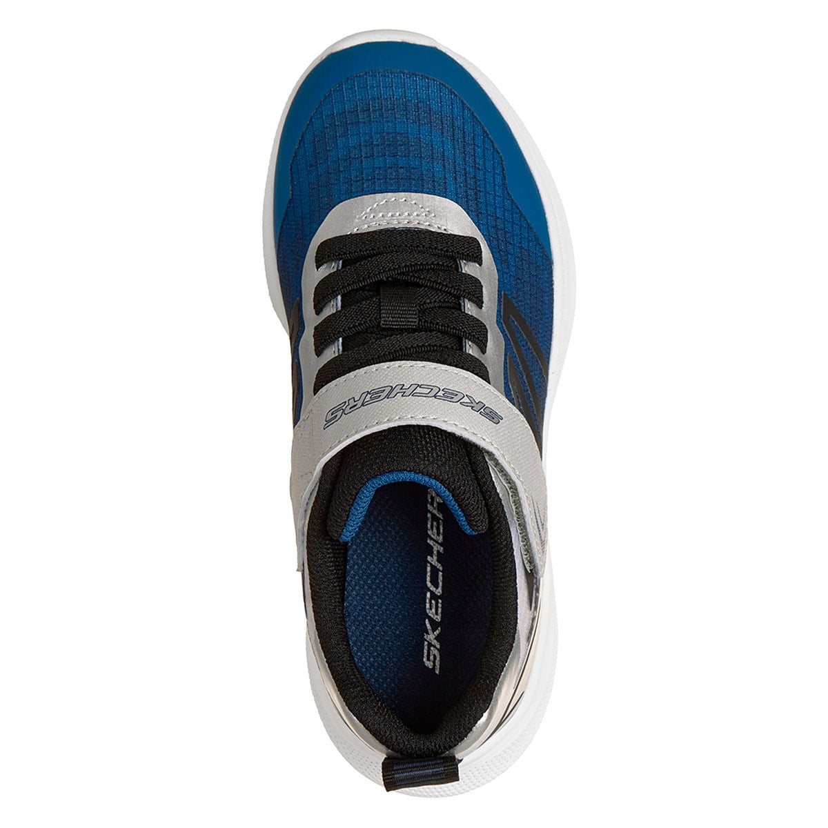 ZAPATILLAS NIÑO SKECHERS CASUALES AZUL MARINO MICROSPEC VELOCITY - 5