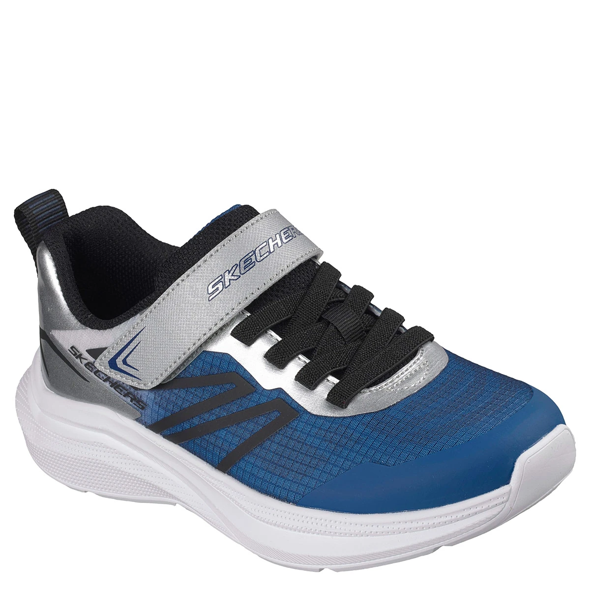 ZAPATILLAS NIÑO SKECHERS CASUALES AZUL MARINO MICROSPEC VELOCITY - 2