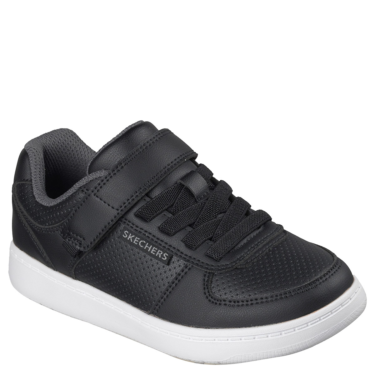 ZAPATILLAS NIÑO SKECHERS CASUALES NEGRO QUICK STREET LITE - 2