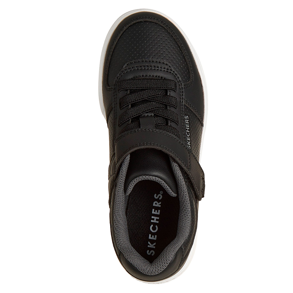 ZAPATILLAS NIÑO SKECHERS CASUALES NEGRO QUICK STREET LITE - 5