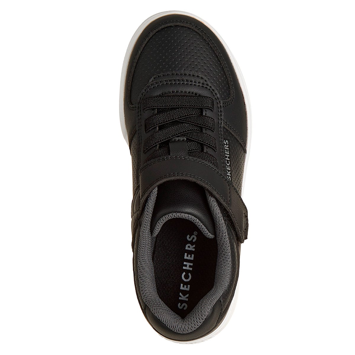 ZAPATILLAS NIÑO SKECHERS CASUALES NEGRO QUICK STREET LITE - 5