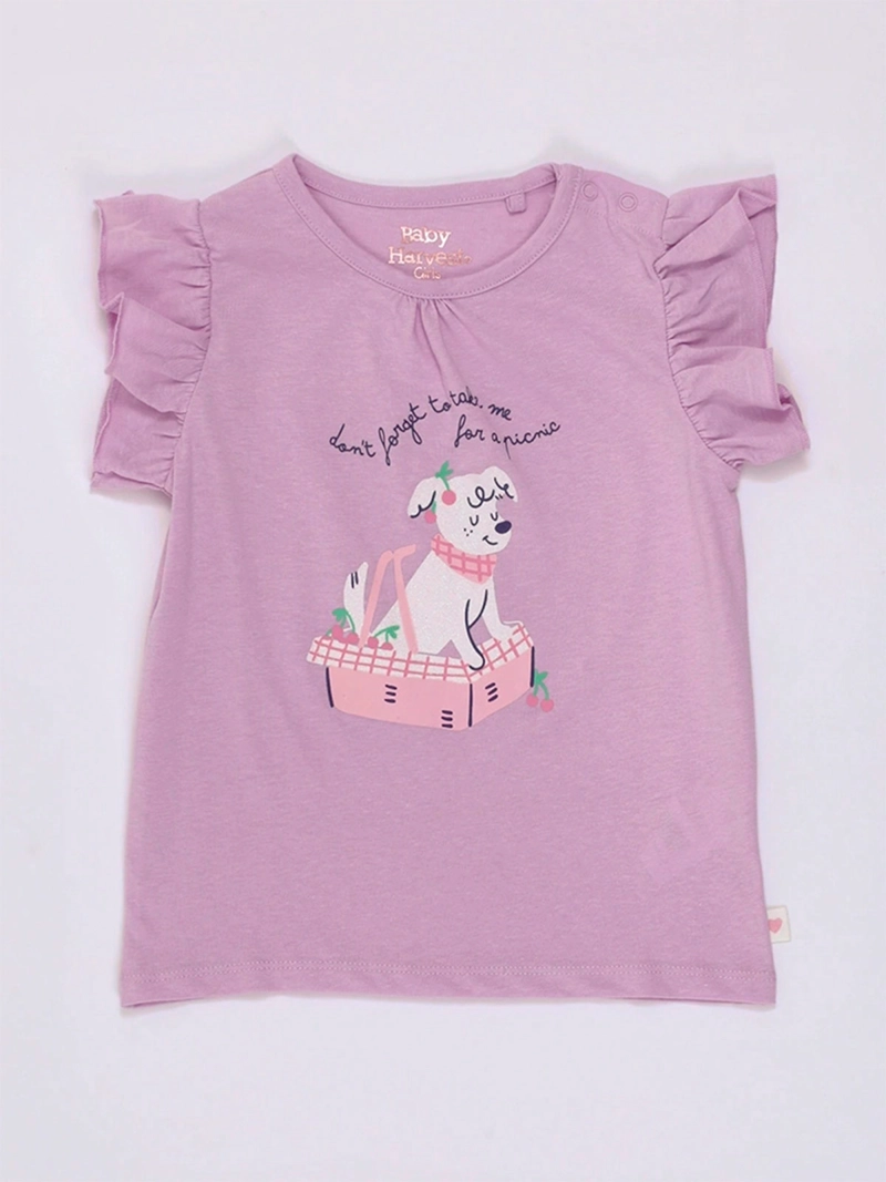 POLERA BEBÉ NIÑA BABY HARVEST MANGA CORTA ALGODÓN - 3