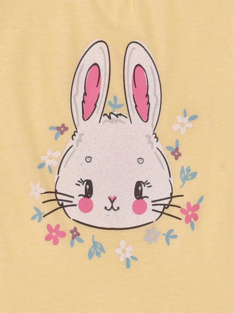 POLERA BEBÉ NIÑA BABY HARVEST MANGA CORTA ALGODÓN - 6