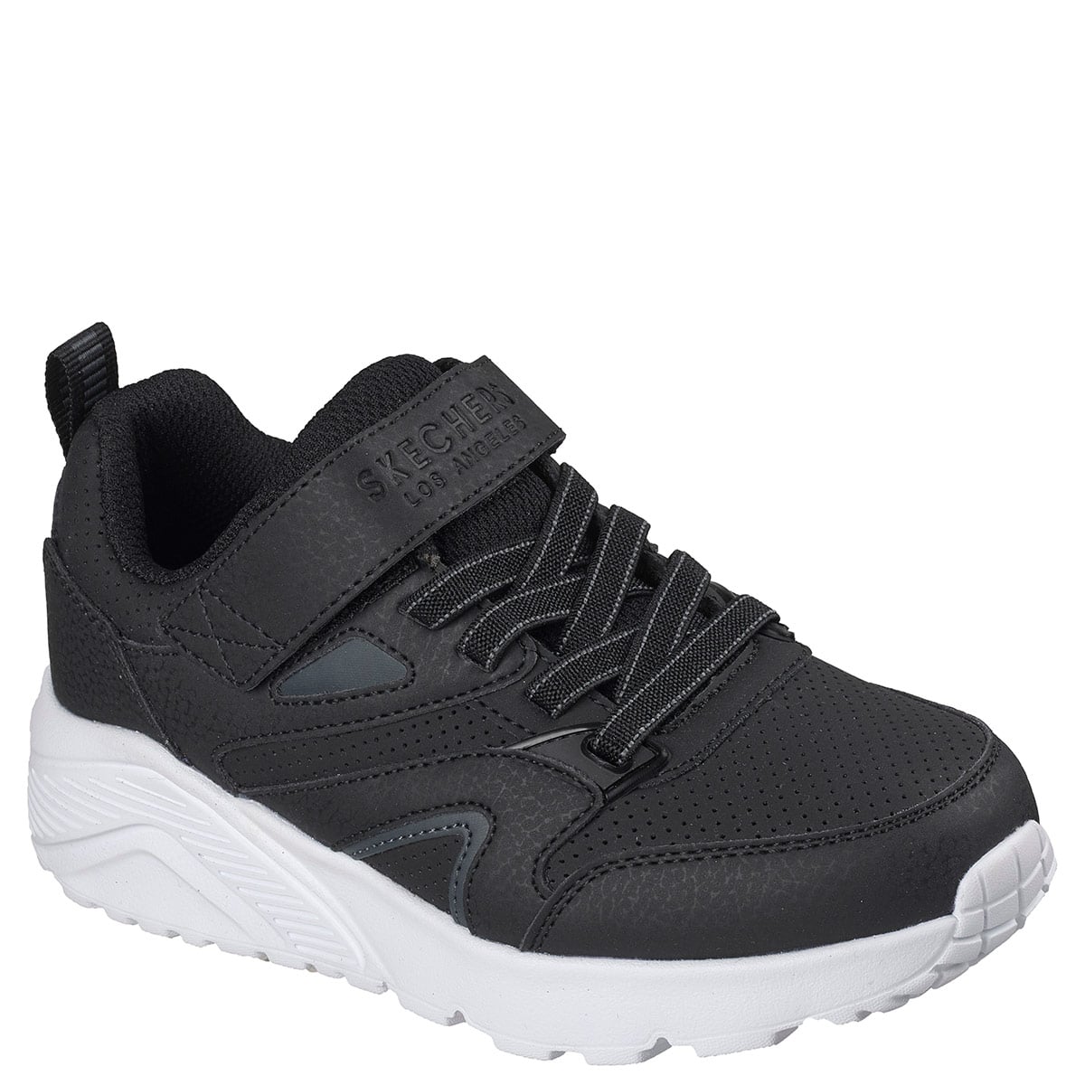 ZAPATILLAS NIÑO SKECHERS CASUALES NEGRO UNO LITE - 2
