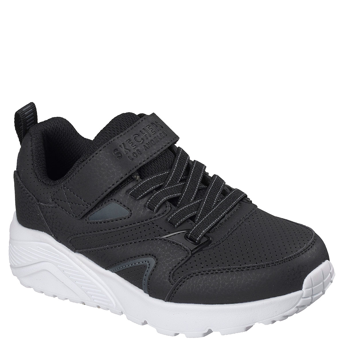 ZAPATILLAS NIÑO SKECHERS CASUALES NEGRO UNO LITE - 2