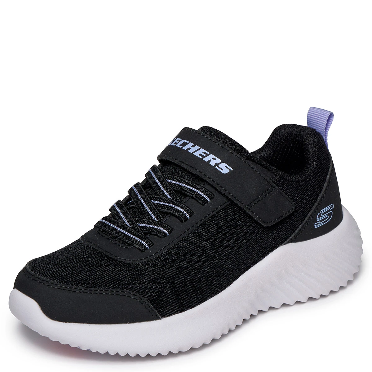 ZAPATILLAS NIÑA SKECHERS CASUALES NEGRO BOUNDER - 3
