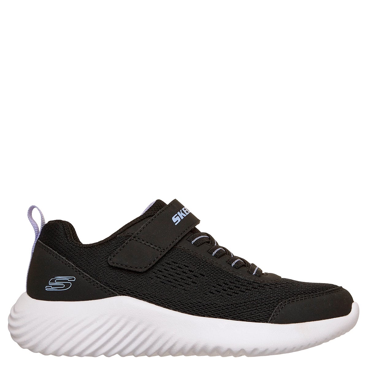 ZAPATILLAS NIÑA SKECHERS CASUALES NEGRO BOUNDER - 1