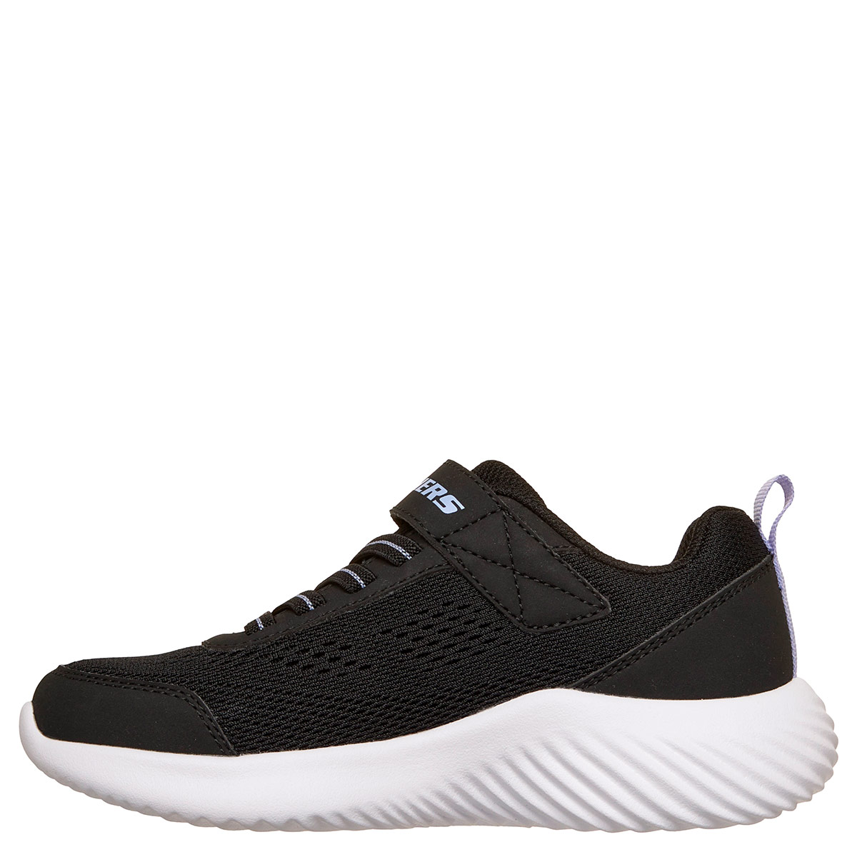 ZAPATILLAS NIÑA SKECHERS CASUALES NEGRO BOUNDER - 4