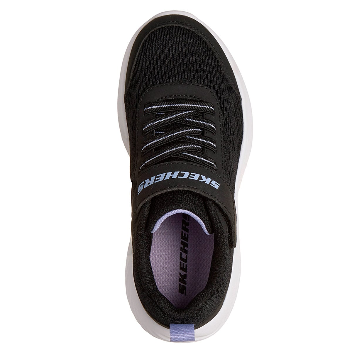 ZAPATILLAS NIÑA SKECHERS CASUALES NEGRO BOUNDER - 5