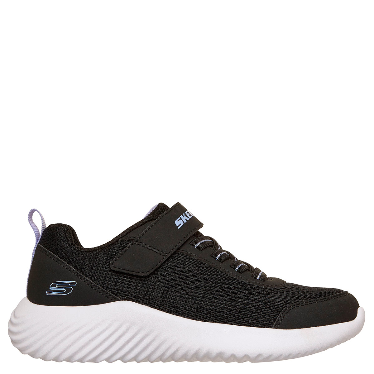 ZAPATILLAS NIÑA SKECHERS CASUALES NEGRO BOUNDER - 1