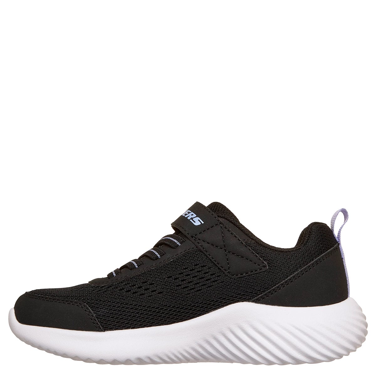 ZAPATILLAS NIÑA SKECHERS CASUALES NEGRO BOUNDER - 4