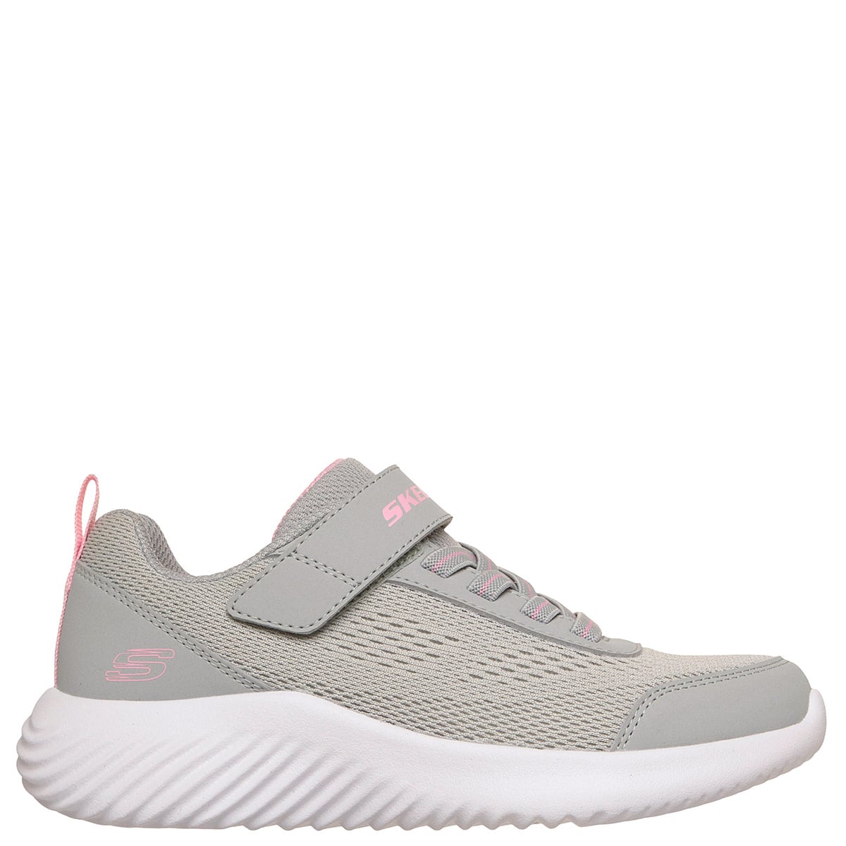 ZAPATILLAS NIÑA SKECHERS CASUALES GRIS BOUNDER - 1