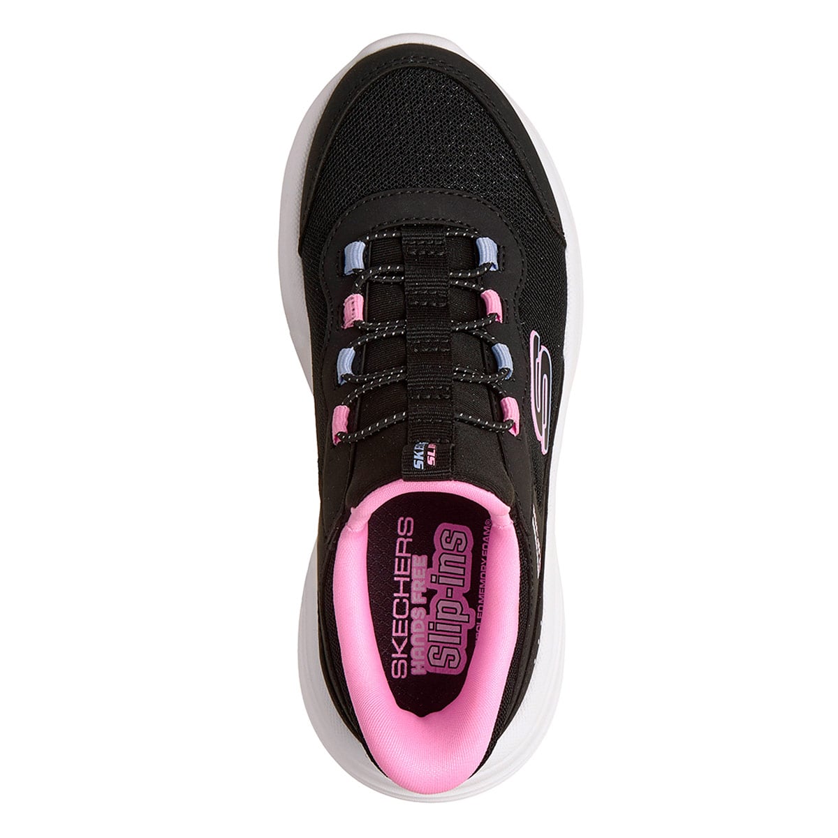 ZAPATILLAS NIÑA SKECHERS CASUALES NEGRO BOUNDER PRO - 5
