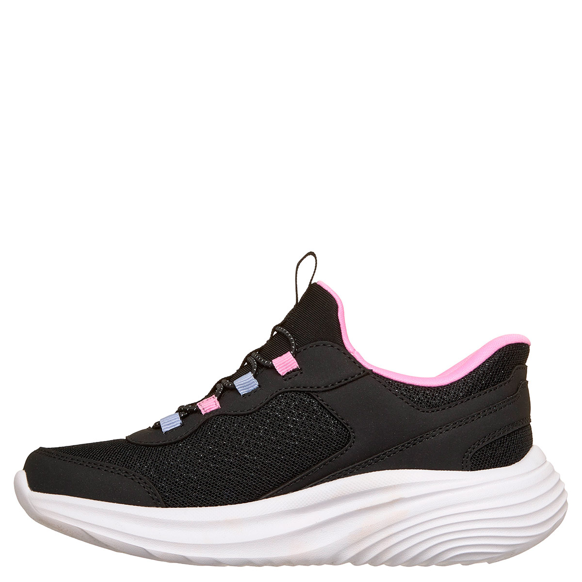 ZAPATILLAS NIÑA SKECHERS CASUALES NEGRO BOUNDER PRO - 4