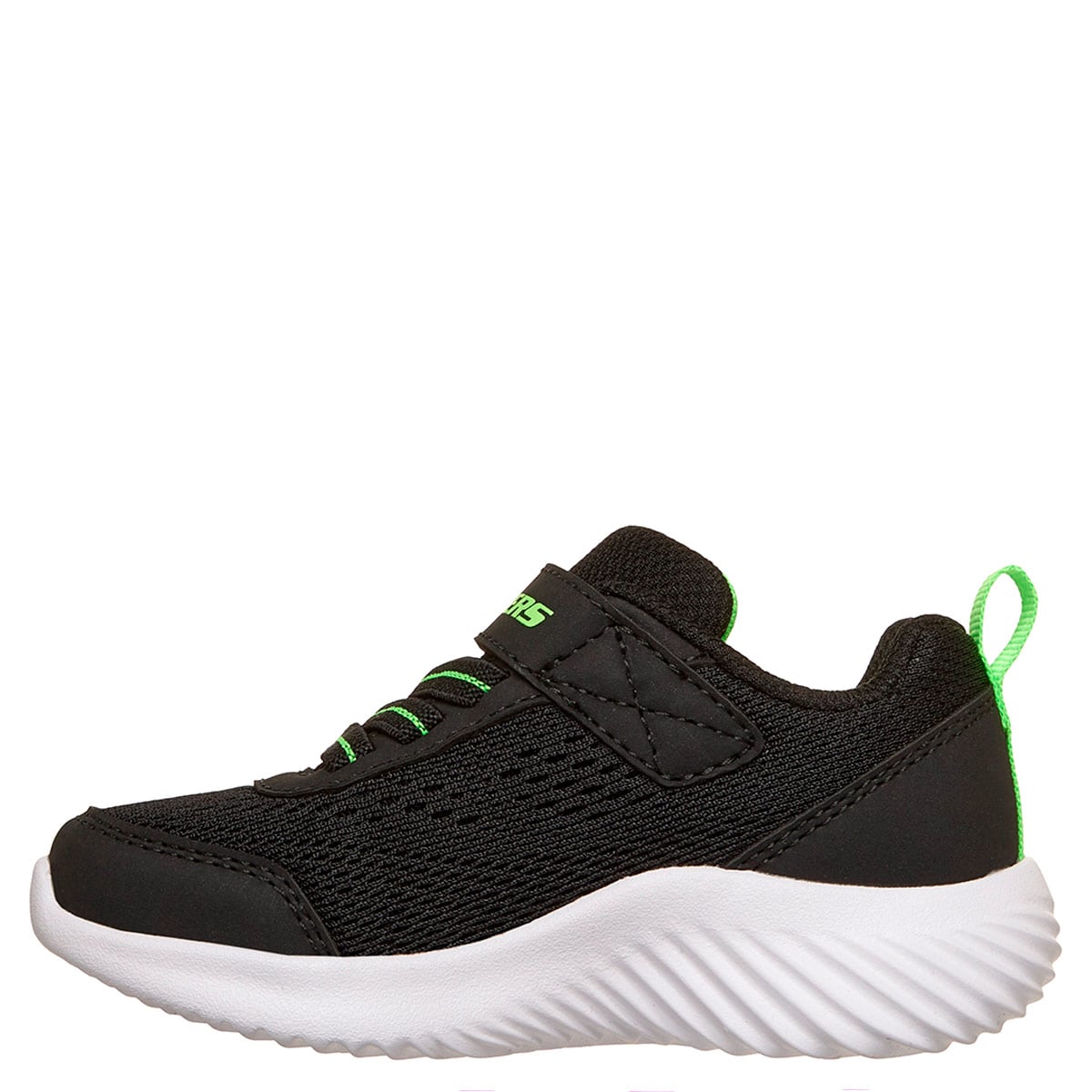 ZAPATILLAS NIÑO SKECHERS CASUALES NEGRO BOUNDER - 4