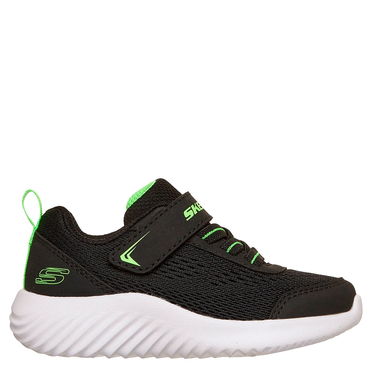 ZAPATILLAS NIÑO SKECHERS CASUALES NEGRO BOUNDER - 1