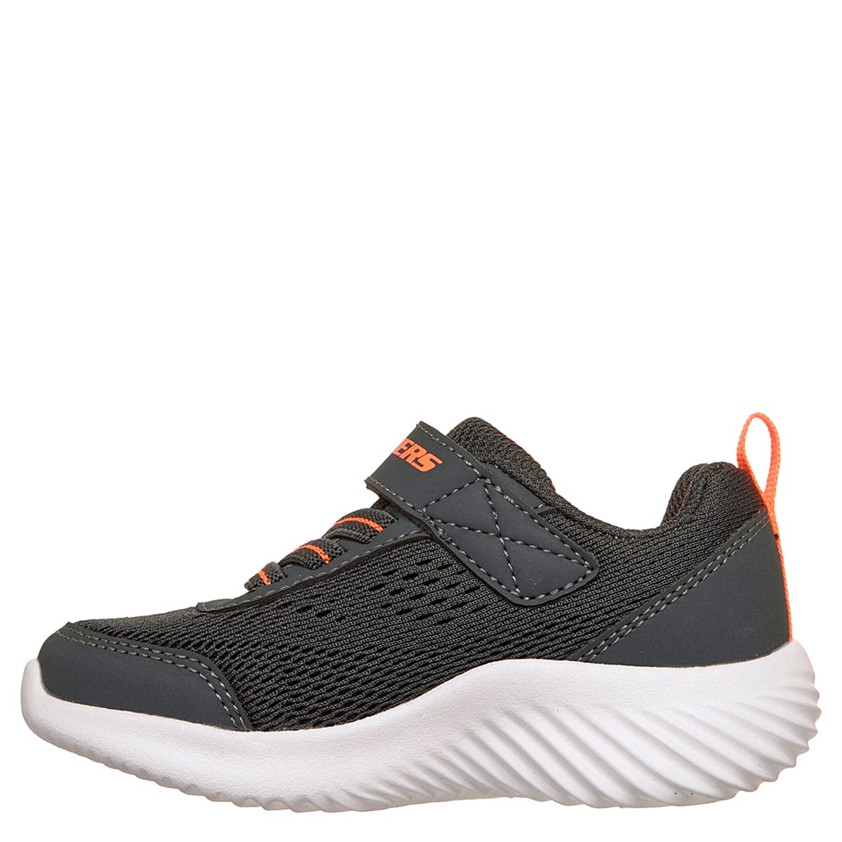 ZAPATILLAS NIÑO SKECHERS CASUALES GRIS BOUNDER - 4
