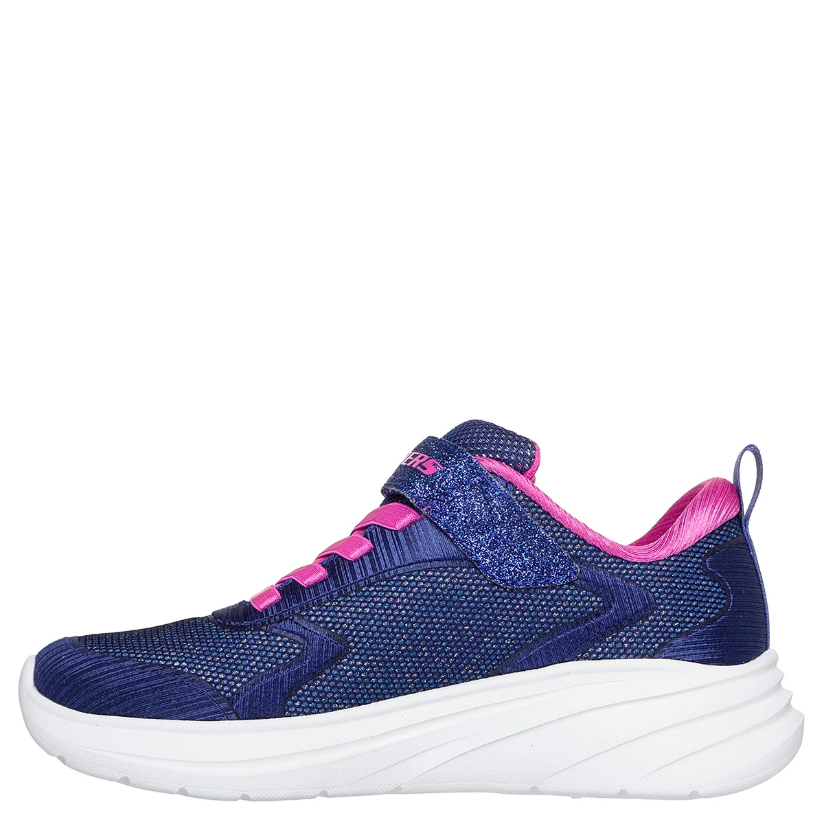 ZAPATILLAS NIÑA SKECHERS CASUALES AZUL MARINO WAVE 92 - 4
