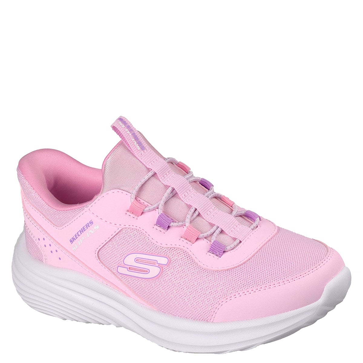 ZAPATILLAS NIÑA SKECHERS CASUALES ROSADO BOUNDER PRO - 2