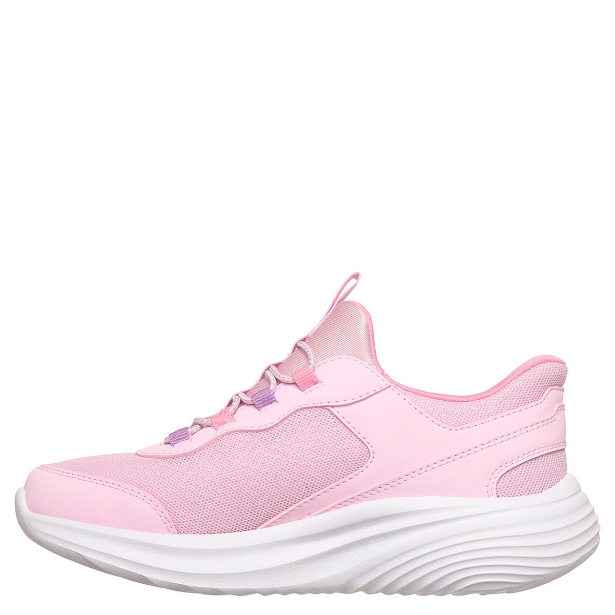 ZAPATILLAS NIÑA SKECHERS CASUALES ROSADO BOUNDER PRO - 4