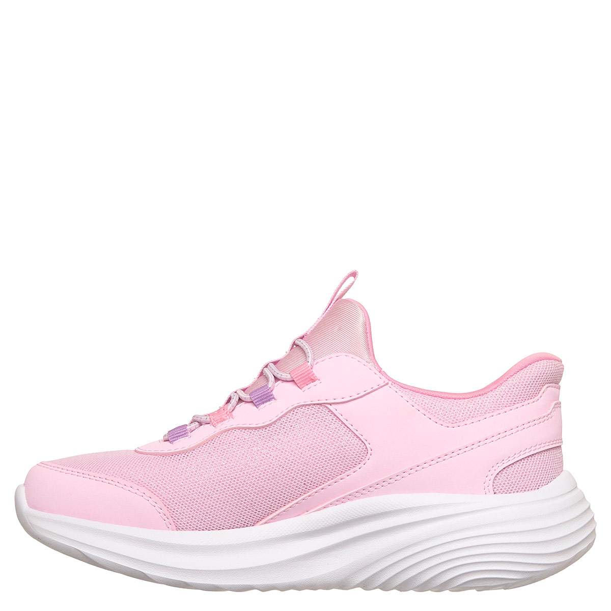 ZAPATILLAS NIÑA SKECHERS CASUALES ROSADO BOUNDER PRO - 4