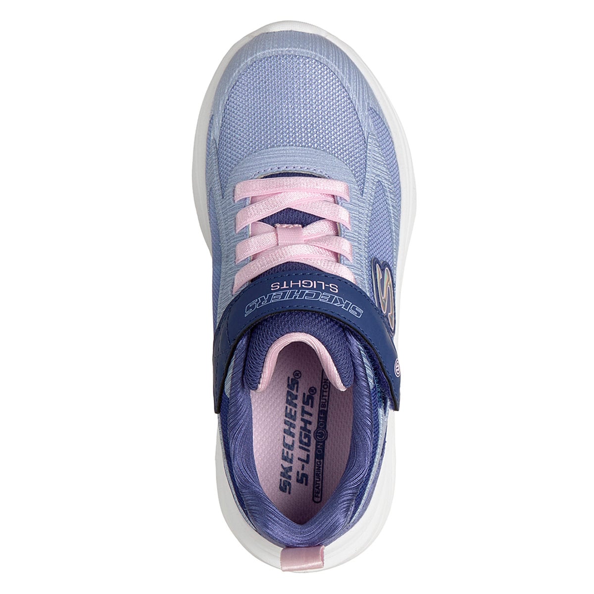 ZAPATILLAS NIÑA SKECHERS CASUALES AZUL MARINO SKECHERS SOLA GLOW 2.0 - 6