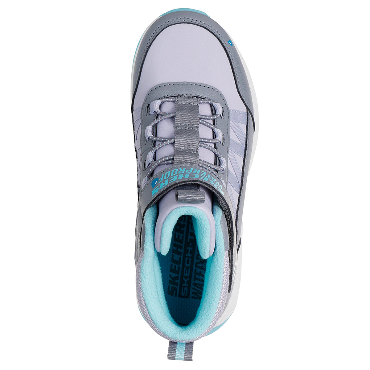 BOTINES NIÑA SKECHERS GRIS STORM BLAZER - 5