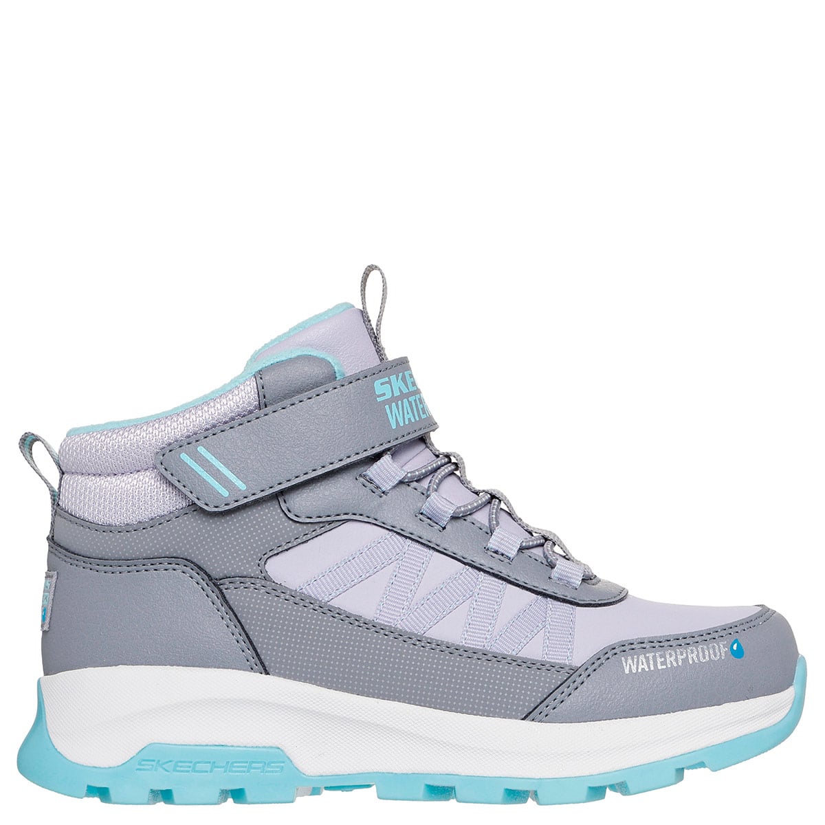 BOTINES NIÑA SKECHERS GRIS STORM BLAZER - 1