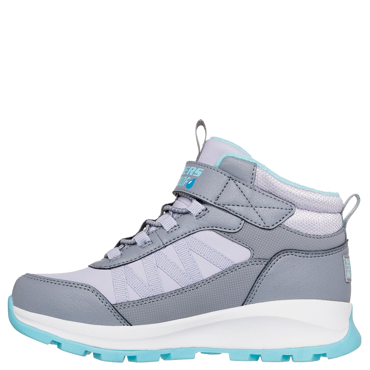 BOTINES NIÑA SKECHERS GRIS STORM BLAZER - 4