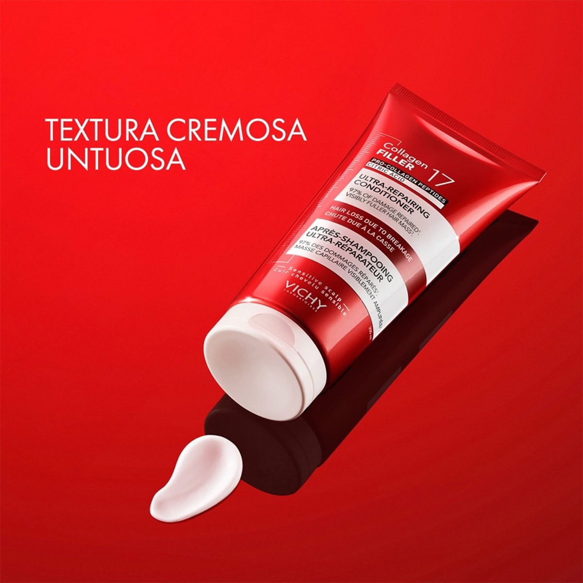 ACONDICIONADOR VICHY DERCOS COLLAGEN 17 FILLER ULTRA REPARADOR 200ML - 11