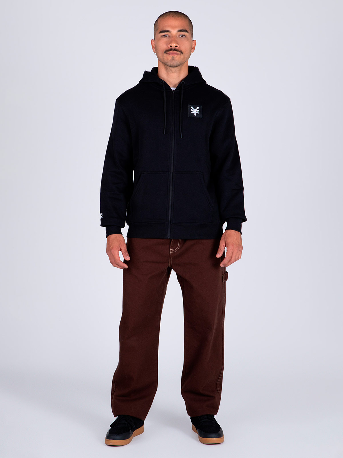 POLERÓN HOMBRE ZOO YORK ALGODÓN ZIPPER