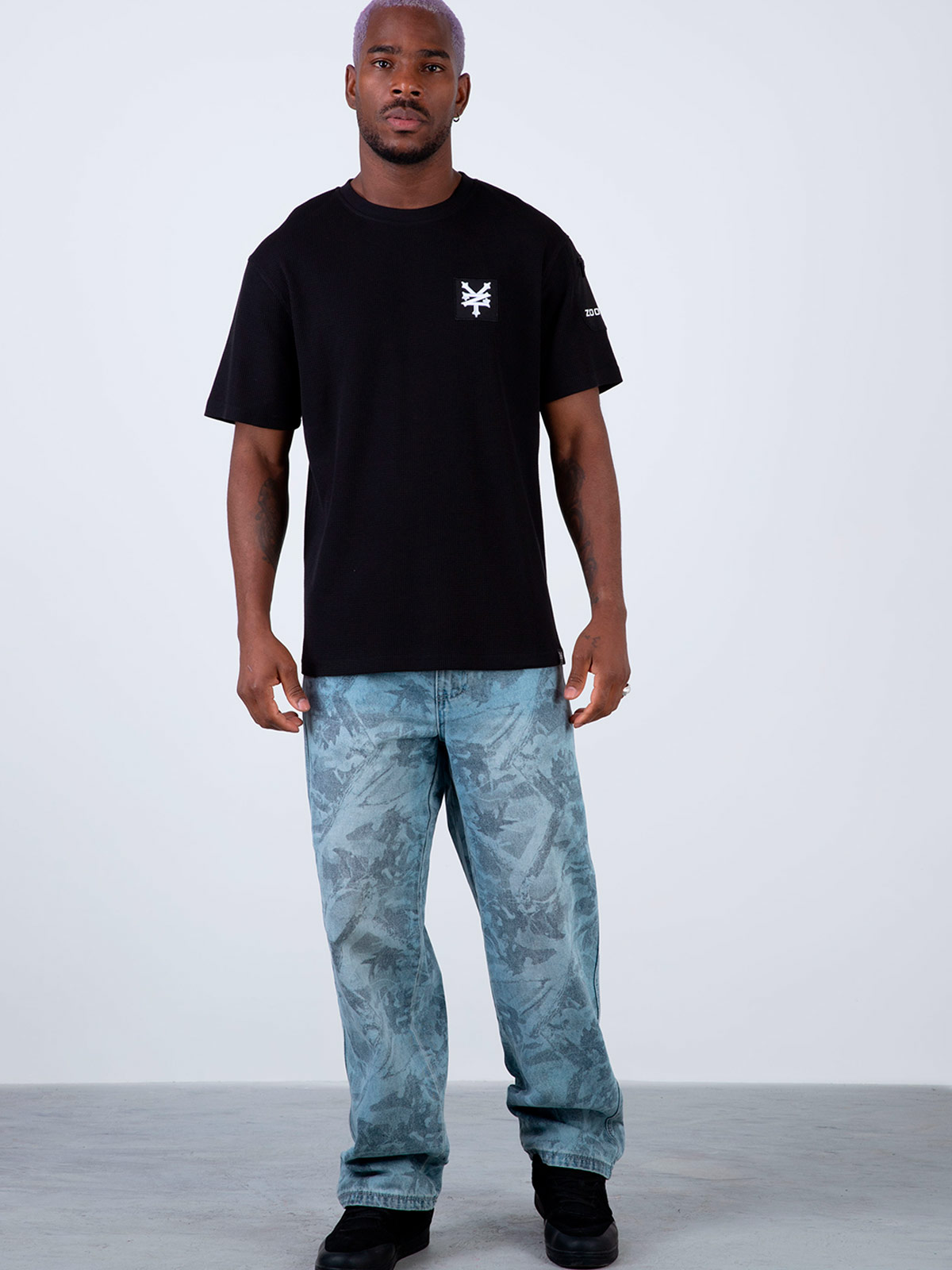 POLERA HOMBRE ZOO YORK ALGODÓN MANGA CORTA - 1