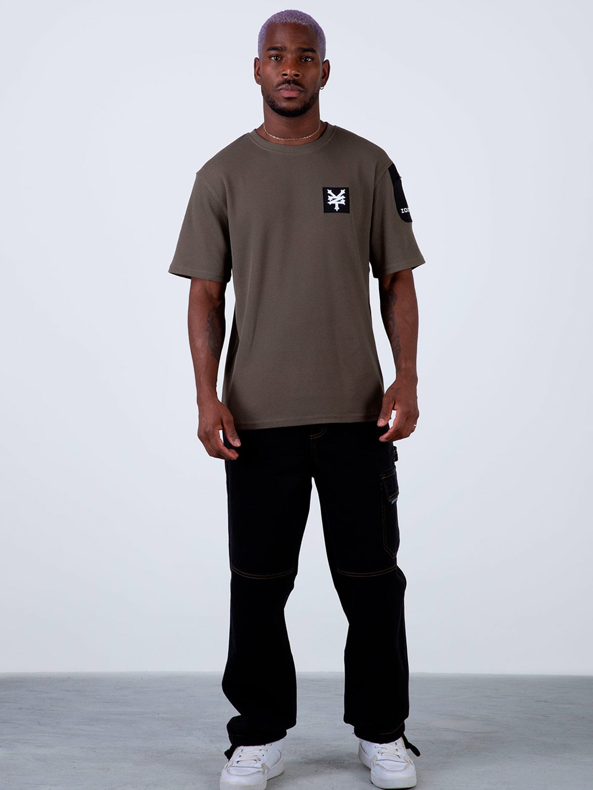 POLERA HOMBRE ZOO YORK ALGODÓN MANGA CORTA - 1