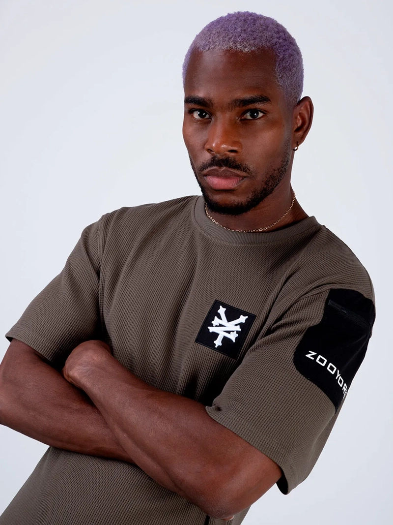POLERA HOMBRE ZOO YORK ALGODÓN MANGA CORTA - 4