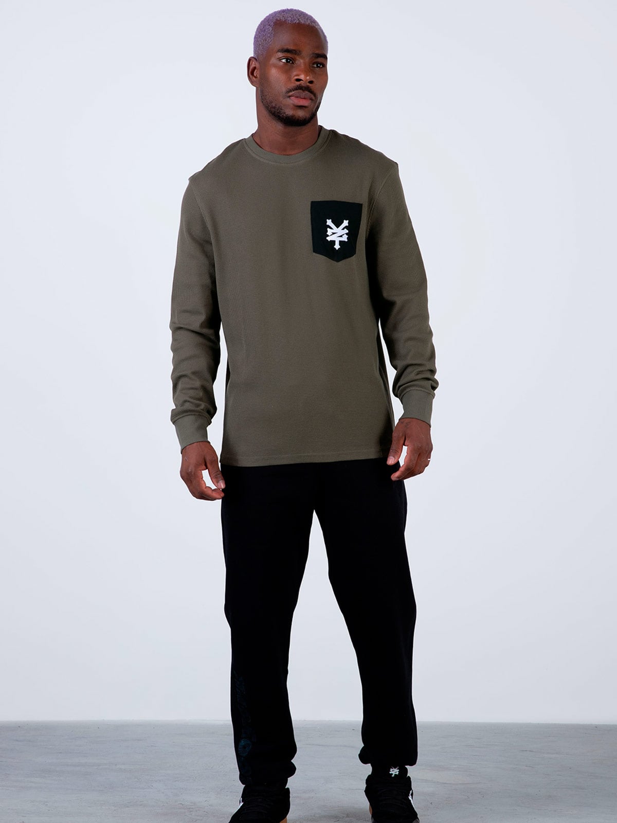 POLERA HOMBRE ZOO YORK ALGODÓN MANGA LARGA - 1