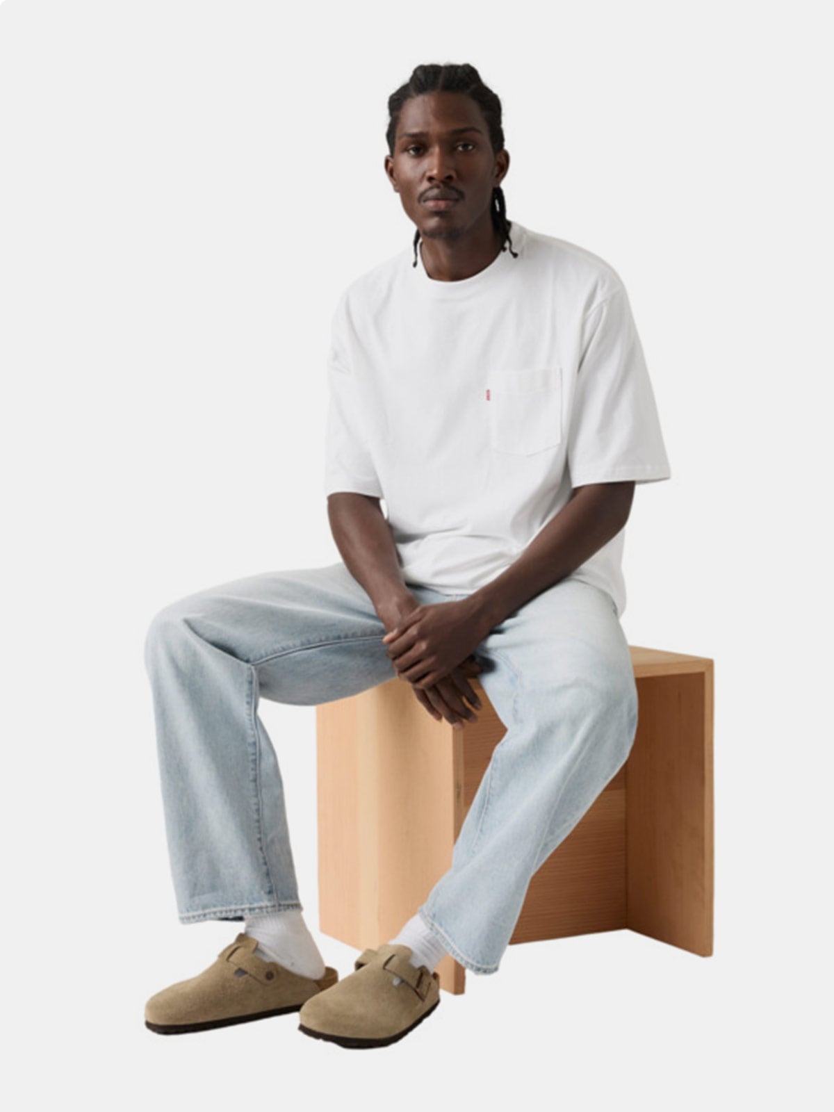 POLERA HOMBRE LEVI'S ALGODÓN MANGA CORTA - 4