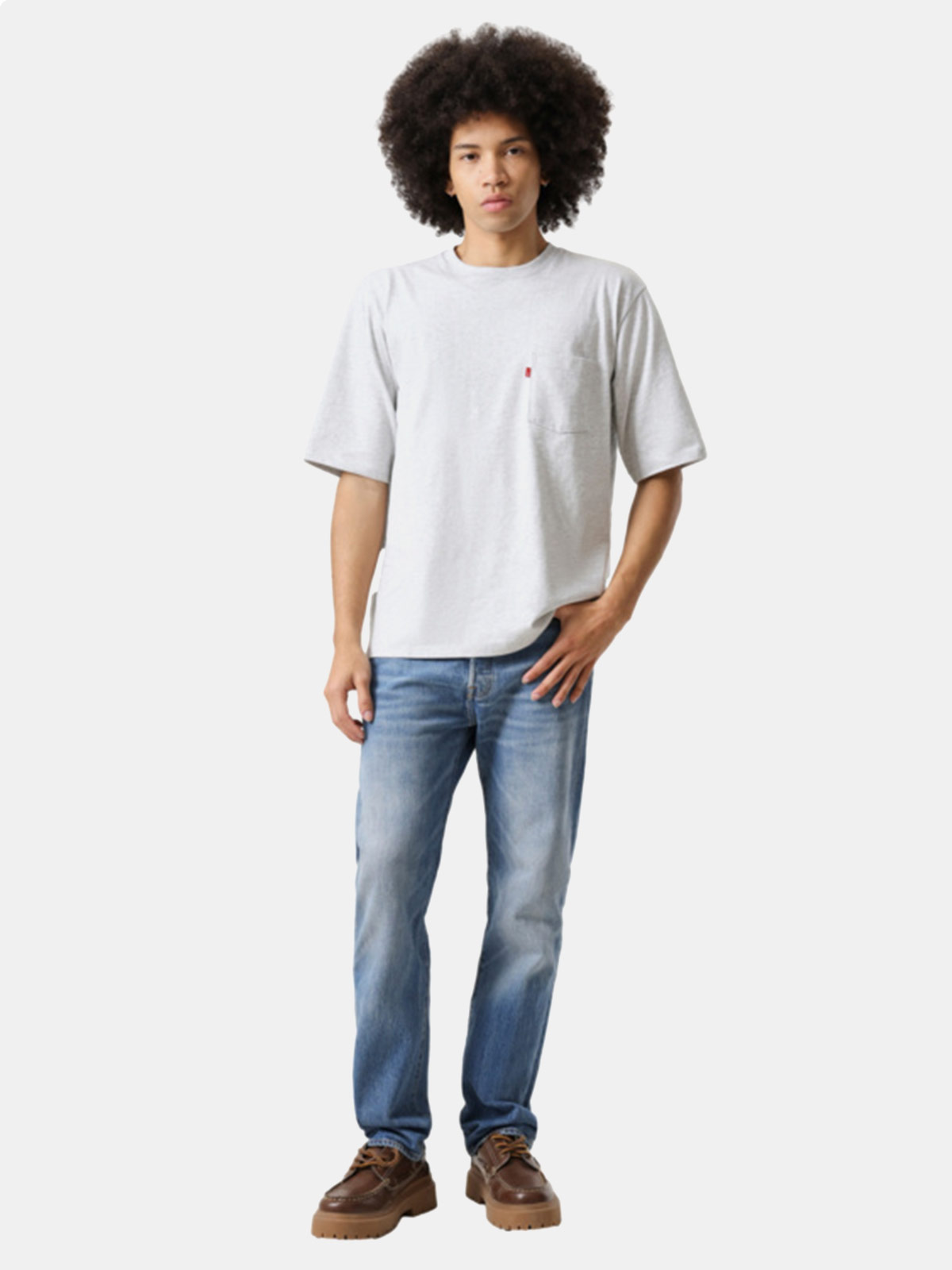 POLERA HOMBRE LEVI'S ALGODÓN MANGA CORTA - 4