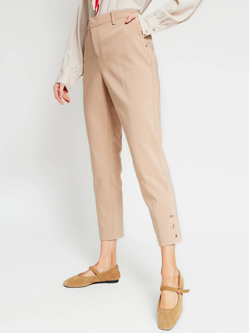 PANTALÓN MUJER CACHAREL ALGODÓN  - 2