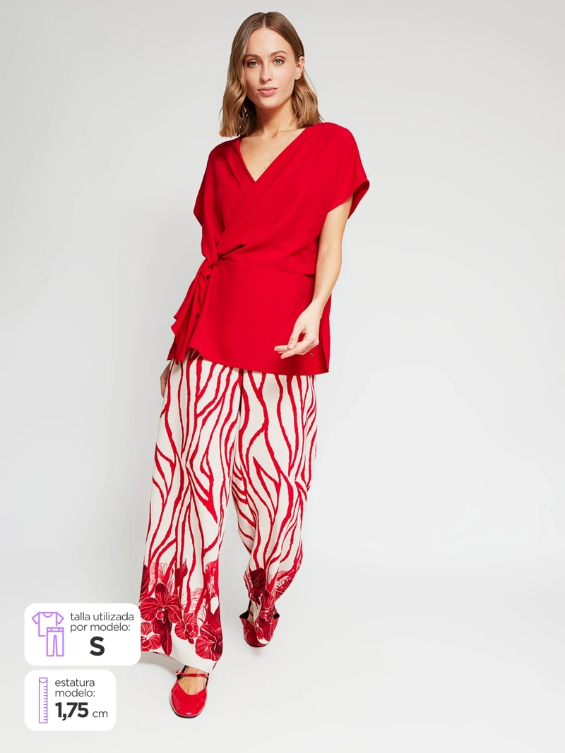 PANTALÓN MUJER CACHAREL  - 1