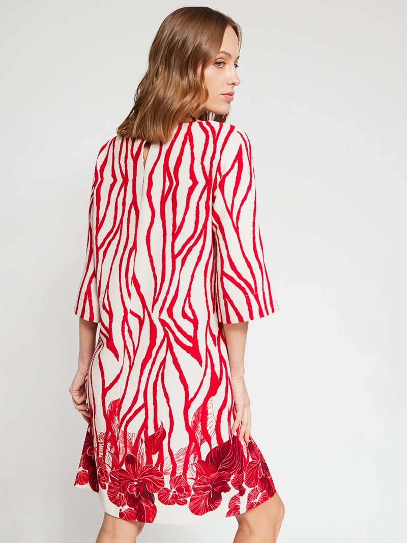 VESTIDO MUJER CACHAREL ESTAMPADO - 4