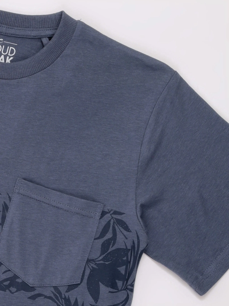 POLERA NIÑO CLOUDBREAK MANGA CORTA ALGODÓN DISEÑO ESTAMPADO - 3