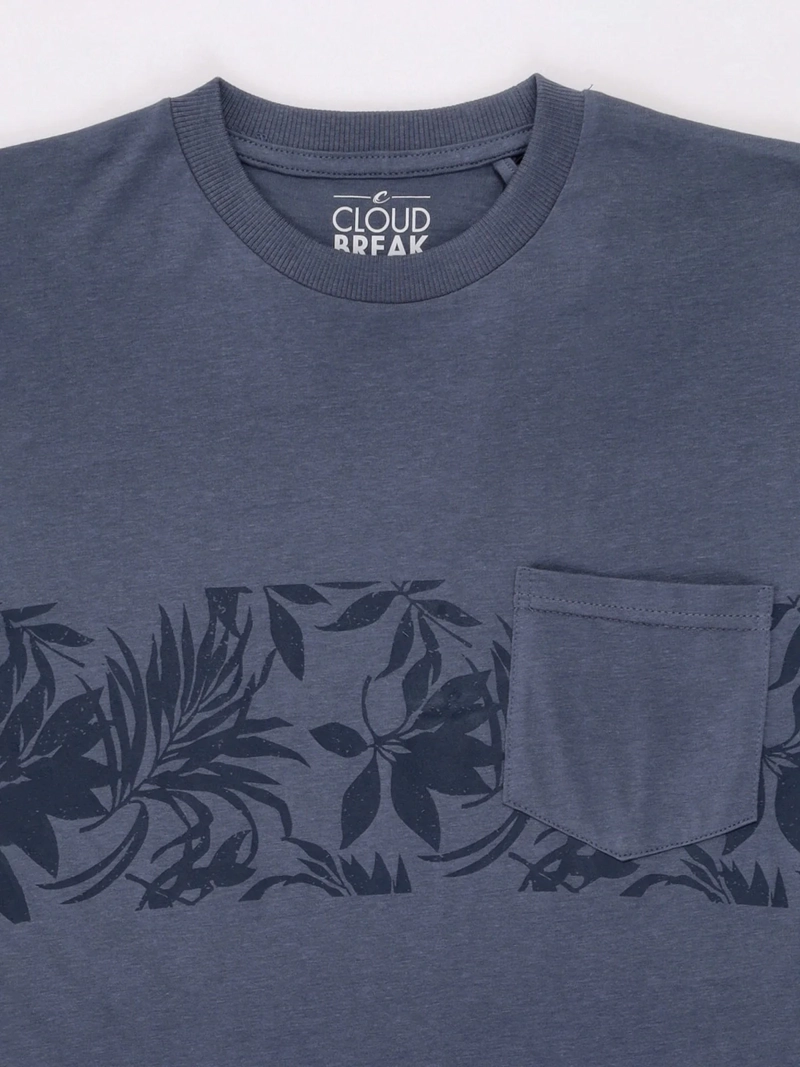 POLERA NIÑO CLOUDBREAK MANGA CORTA ALGODÓN DISEÑO ESTAMPADO - 4