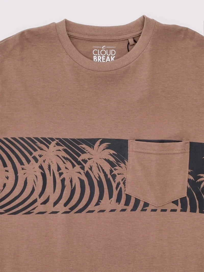 POLERA NIÑO CLOUDBREAK MANGA CORTA ALGODÓN DISEÑO ESTAMPADO - 5