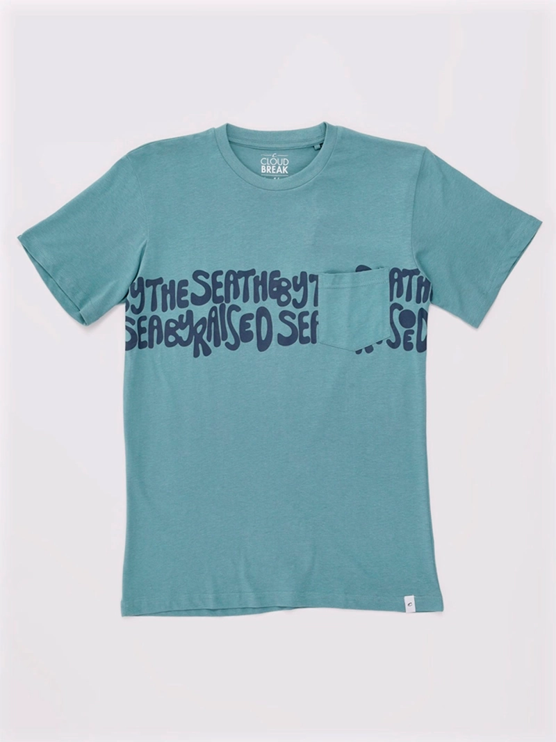 POLERA NIÑO CLOUDBREAK MANGA CORTA ALGODÓN DISEÑO ESTAMPADO - 3