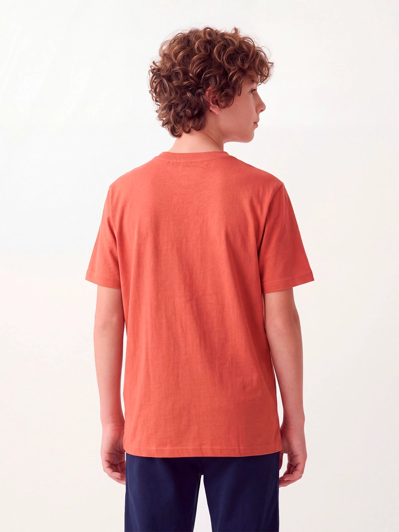 POLERA NIÑO CLOUDBREAK MANGA CORTA ALGODÓN DISEÑO ESTAMPADO - 2