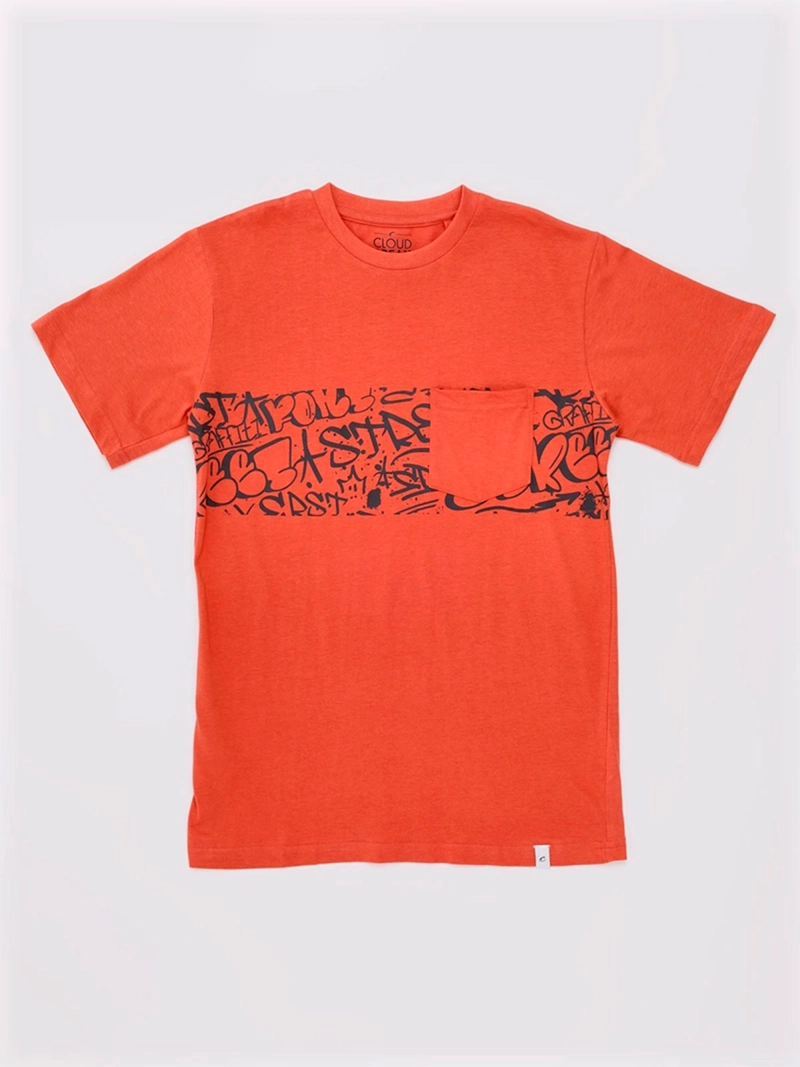 POLERA NIÑO CLOUDBREAK MANGA CORTA ALGODÓN DISEÑO ESTAMPADO - 3