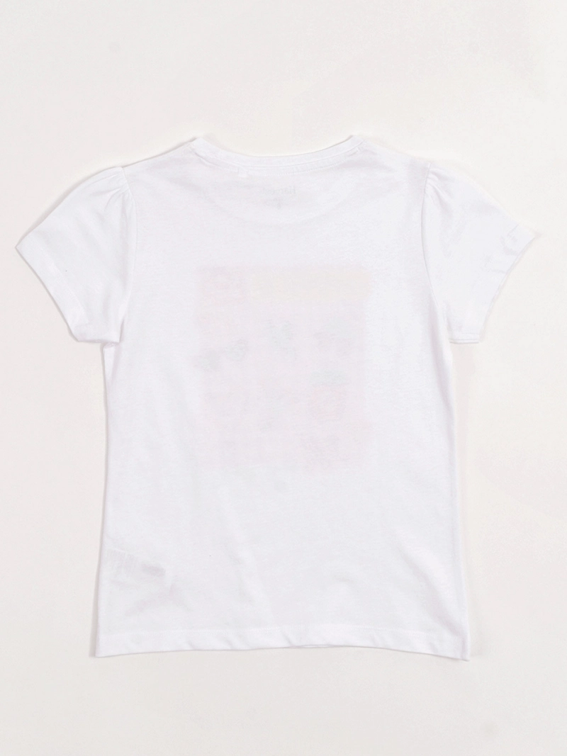 POLERA NIÑA HARVEST ALGODÓN MANGA CORTA PRINT - 4